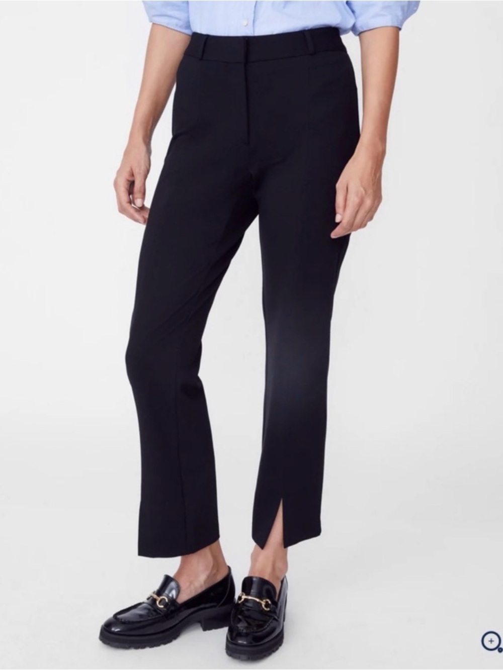 J. McLaughlin Deanne Pants Black Tailored Professional Size 4
